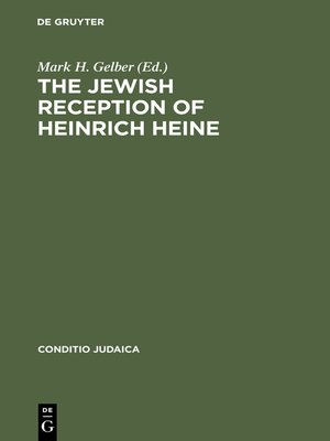 cover image of The Jewish Reception of Heinrich Heine